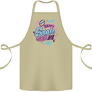 Happy Single Day Anti Valentines Romance Cotton Apron 100% Organic Khaki