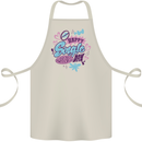 Happy Single Day Anti Valentines Romance Cotton Apron 100% Organic Natural