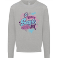 Happy Single Day Anti Valentines Romance Mens Sweatshirt Jumper Sports Grey