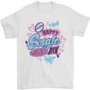 Happy Single Day Anti Valentines Romance Mens T-Shirt 100% Cotton White