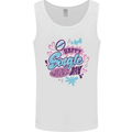 Happy Single Day Anti Valentines Romance Mens Vest Tank Top White