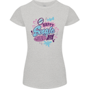 Happy Single Day Anti Valentines Romance Womens Petite Cut T-Shirt Sports Grey