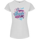 Happy Single Day Anti Valentines Romance Womens Petite Cut T-Shirt White