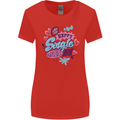 Happy Single Day Anti Valentines Romance Womens Wider Cut T-Shirt Red