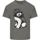 Harlequin Poodle Sketch Kids T-Shirt Childrens Charcoal