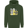 Have You Seen My Eggs Funny Easter Bunny Childrens Kids Hoodie Forest Green
