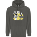 Have You Seen My Eggs Funny Easter Bunny Childrens Kids Hoodie Storm Grey