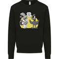 Have You Seen My Eggs Funny Easter Bunny Kids Sweatshirt Jumper Black