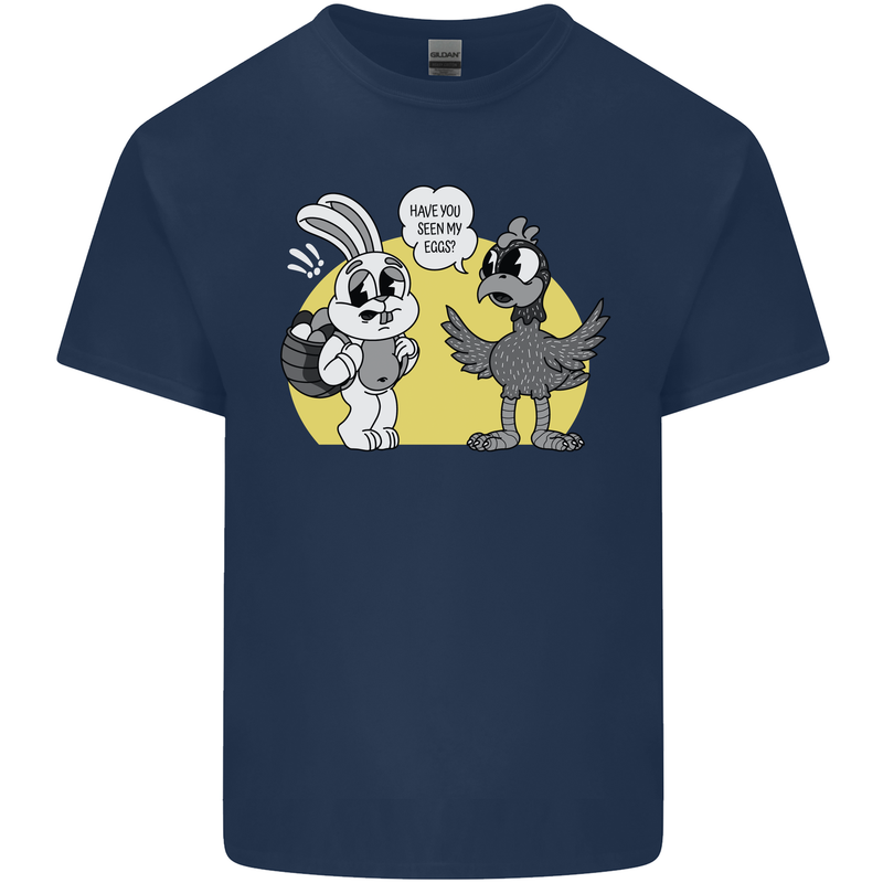 Have You Seen My Eggs Funny Easter Bunny Kids T-Shirt Childrens Navy Blue
