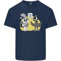 Have You Seen My Eggs Funny Easter Bunny Mens Cotton T-Shirt Tee Top Navy Blue