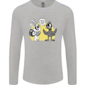 Have You Seen My Eggs Funny Easter Bunny Mens Long Sleeve T-Shirt Sports Grey
