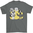 Have You Seen My Eggs Funny Easter Bunny Mens T-Shirt 100% Cotton Charcoal