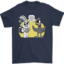 Have You Seen My Eggs Funny Easter Bunny Mens T-Shirt 100% Cotton Navy Blue