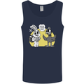 Have You Seen My Eggs Funny Easter Bunny Mens Vest Tank Top Navy Blue