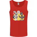 Have You Seen My Eggs Funny Easter Bunny Mens Vest Tank Top Red