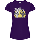 Have You Seen My Eggs Funny Easter Bunny Womens Petite Cut T-Shirt Purple