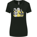 Have You Seen My Eggs Funny Easter Bunny Womens Wider Cut T-Shirt Black