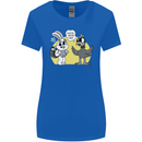 Have You Seen My Eggs Funny Easter Bunny Womens Wider Cut T-Shirt Royal Blue