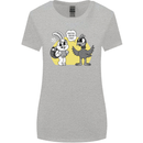 Have You Seen My Eggs Funny Easter Bunny Womens Wider Cut T-Shirt Sports Grey