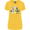 Have You Seen My Eggs Funny Easter Bunny Womens Wider Cut T-Shirt Yellow
