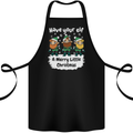 Have Your Elf a Merry Little Christmas Cotton Apron 100% Organic Black