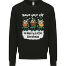 Have Your Elf a Merry Little Christmas Kids Sweatshirt Jumper Black