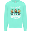 Have Your Elf a Merry Little Christmas Kids Sweatshirt Jumper Peppermint