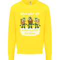 Have Your Elf a Merry Little Christmas Kids Sweatshirt Jumper Yellow