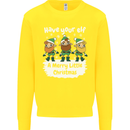 Have Your Elf a Merry Little Christmas Kids Sweatshirt Jumper Yellow