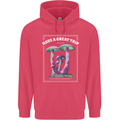Have a Great Trip Magic Mushrooms LSD Hippy Childrens Kids Hoodie Heliconia