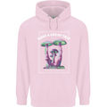 Have a Great Trip Magic Mushrooms LSD Hippy Childrens Kids Hoodie Light Pink
