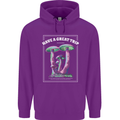 Have a Great Trip Magic Mushrooms LSD Hippy Childrens Kids Hoodie Purple