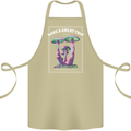Have a Great Trip Magic Mushrooms LSD Hippy Cotton Apron 100% Organic Khaki
