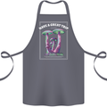 Have a Great Trip Magic Mushrooms LSD Hippy Cotton Apron 100% Organic Steel