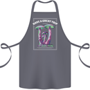 Have a Great Trip Magic Mushrooms LSD Hippy Cotton Apron 100% Organic Steel