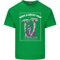 Have a Great Trip Magic Mushrooms LSD Hippy Mens Cotton T-Shirt Tee Top Irish Green