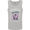 Have a Great Trip Magic Mushrooms LSD Hippy Mens Vest Tank Top Sports Grey