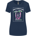 Have a Great Trip Magic Mushrooms LSD Hippy Womens Wider Cut T-Shirt Navy Blue