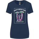 Have a Great Trip Magic Mushrooms LSD Hippy Womens Wider Cut T-Shirt Navy Blue