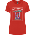 Have a Great Trip Magic Mushrooms LSD Hippy Womens Wider Cut T-Shirt Red