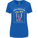 Have a Great Trip Magic Mushrooms LSD Hippy Womens Wider Cut T-Shirt Royal Blue