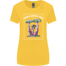Have a Great Trip Magic Mushrooms LSD Hippy Womens Wider Cut T-Shirt Yellow