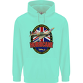 Hawker Hurricane Flying Legend Childrens Kids Hoodie Peppermint