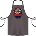 Hawker Hurricane Flying Legend Cotton Apron 100% Organic Dark Grey