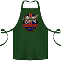 Hawker Hurricane Flying Legend Cotton Apron 100% Organic Forest Green