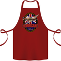 Hawker Hurricane Flying Legend Cotton Apron 100% Organic Maroon