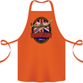 Hawker Hurricane Flying Legend Cotton Apron 100% Organic Orange