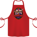 Hawker Hurricane Flying Legend Cotton Apron 100% Organic Red