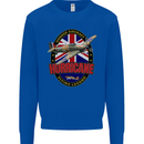 Hawker Hurricane Flying Legend Kids Sweatshirt Jumper Royal Blue