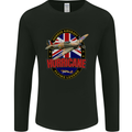 Hawker Hurricane Flying Legend Mens Long Sleeve T-Shirt Black